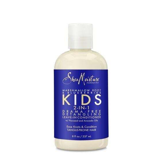 SHEA MOISTURE  KIDS MARSHMALLOW ROOT & BLUEBERRIES KIDS 2-IN-1 DRAMA-FREE DETANGLING LEAVE-IN CONDITIONER 237 ML