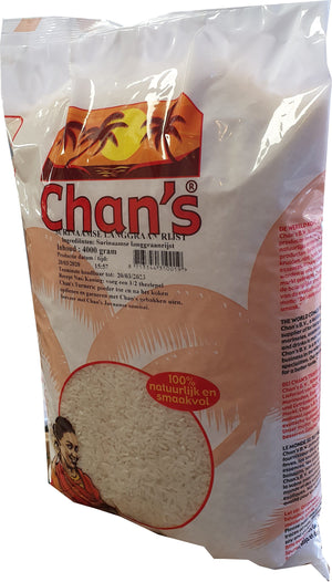 Chan's  Surinaamse Langgraan Rijst 4 kg