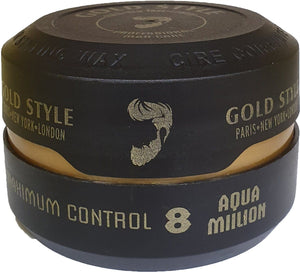 Gold Style Aqua Million Hair Styling Wax 8 150 ml