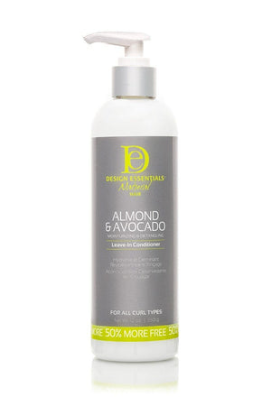 Design Essentails Almond & Avocado Detangling Leave-In Conditioner 350 ml