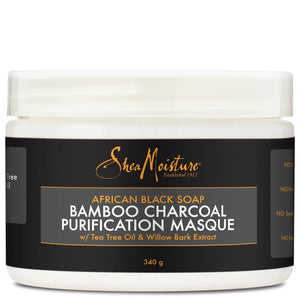 Shea Moisture African Black Soap Bamboo Charcoal Masque 354ml