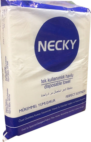 Necky Salon Eenmalig gebruik Handdoek 100 Stuks