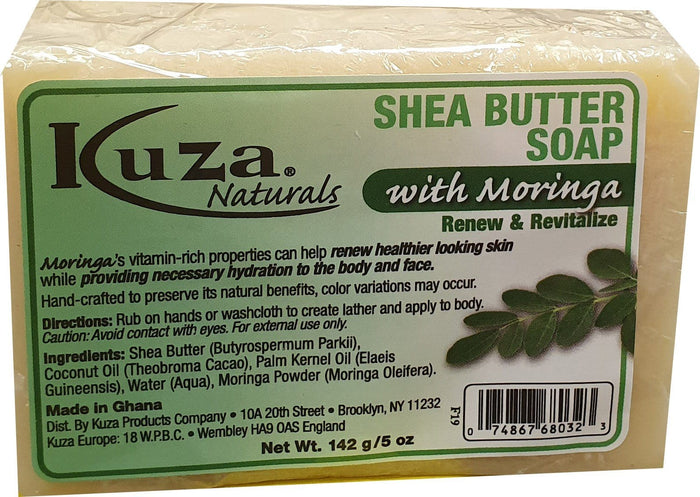 Kuza Naturals Shea Butter Soap Moringa 142 g
