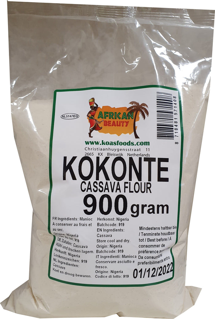 African Beauty Kokonte Cassava Flour 900 g