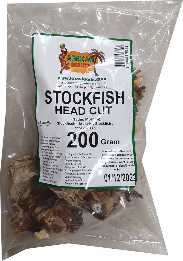 Stockfish Head CUT 200 g