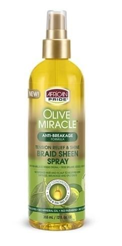 African Pride Braid Sheen Spray 473 ml