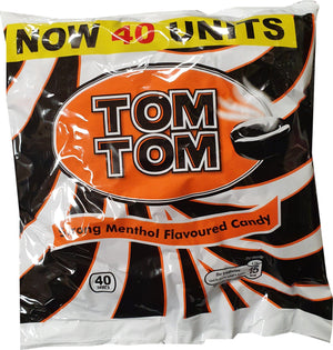 Tom Tom Strong Menthol Flavoured Candy 40 pieces