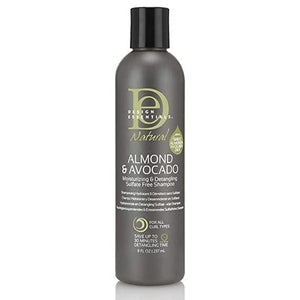 Design Essential lmond & Avocado Moisturizing & Detangling Sulfate-Free Shampoo  227 g