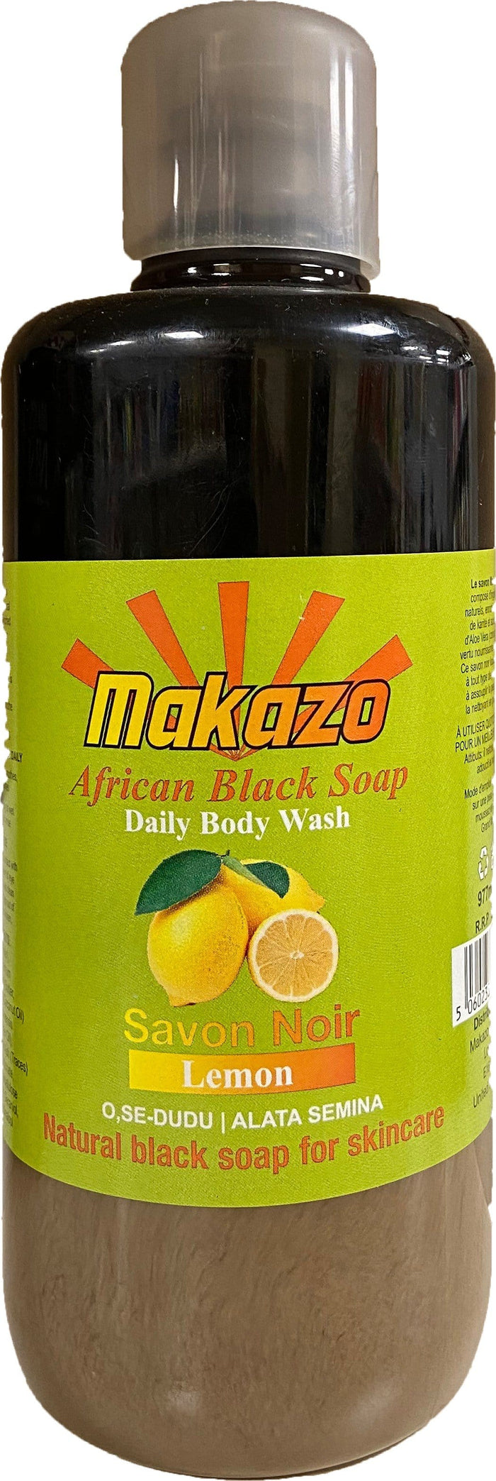 African Black Soap - Makazo African Black Soap Lemon 977 ml