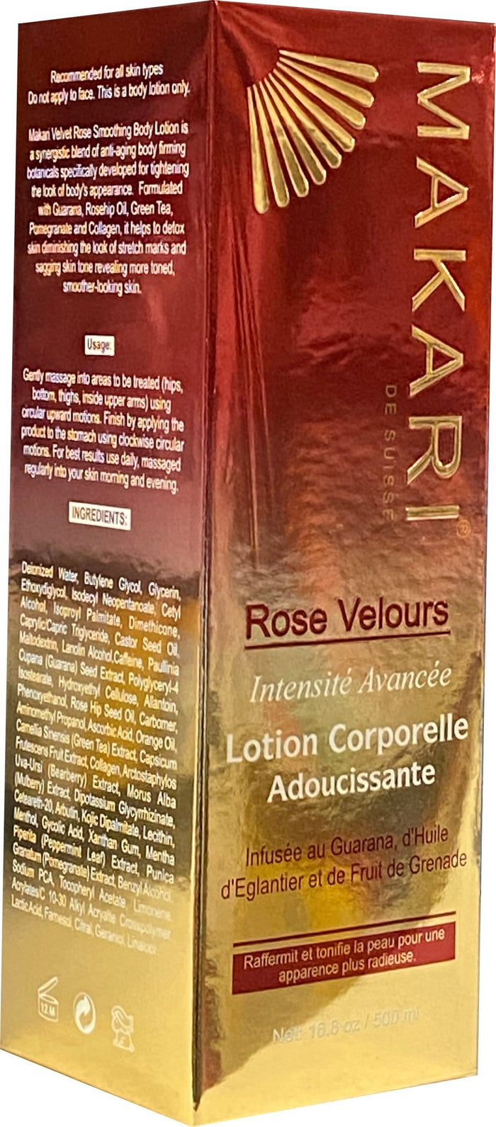 Makari Velvet Rose Advanced Intense Smoothing Body Lotion 500 ml