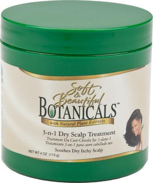 Soft & Beautiful Botanical 3-N-1 Dry Scalp Treatment 4 oz