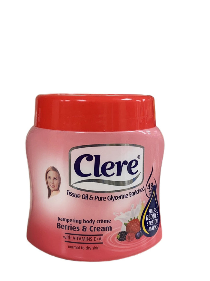 Clere Berries Body Cream 500 ml