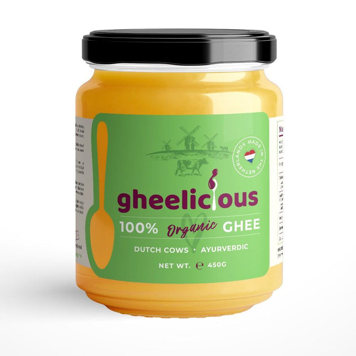 Gheelicous 100% Organic Dutch Cow Ghee 450 g