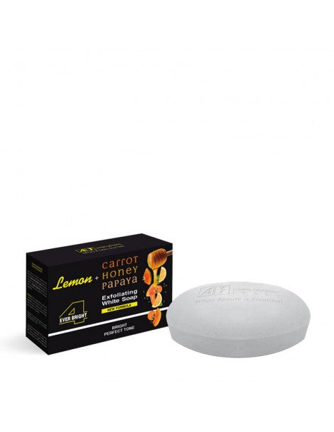 A3 Lemon Carrot Honey and Papay Exfoliant White Soap 200 g - Africa Products Shop