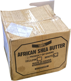 AFRICAN PURE SHEA BUTTER GHANA 10KG - Africa Products Shop