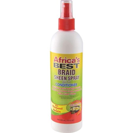 Africa's Best Organics Braid Sheen Spray 356 g