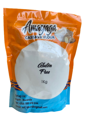 Amayaga Cassava Flour Rwanda 1 kg - Africa Products Shop