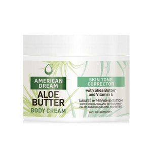 American Dream Aloe Butter Body Cream Skin Tone Corrector 500 ml - Africa Products Shop