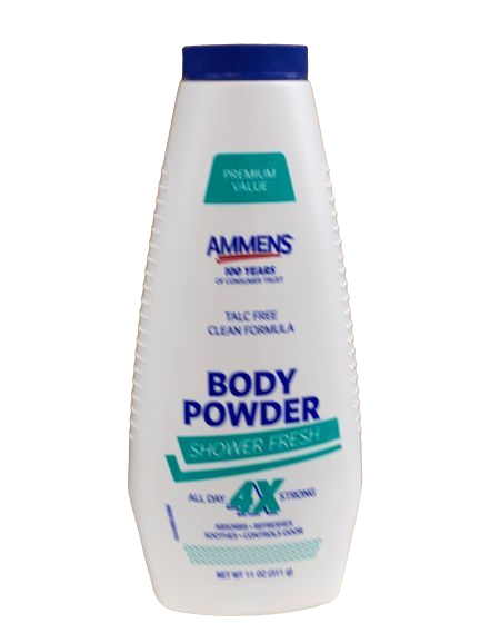 Ammens Body Powder Shower Fresh 4 X Strong 311 g