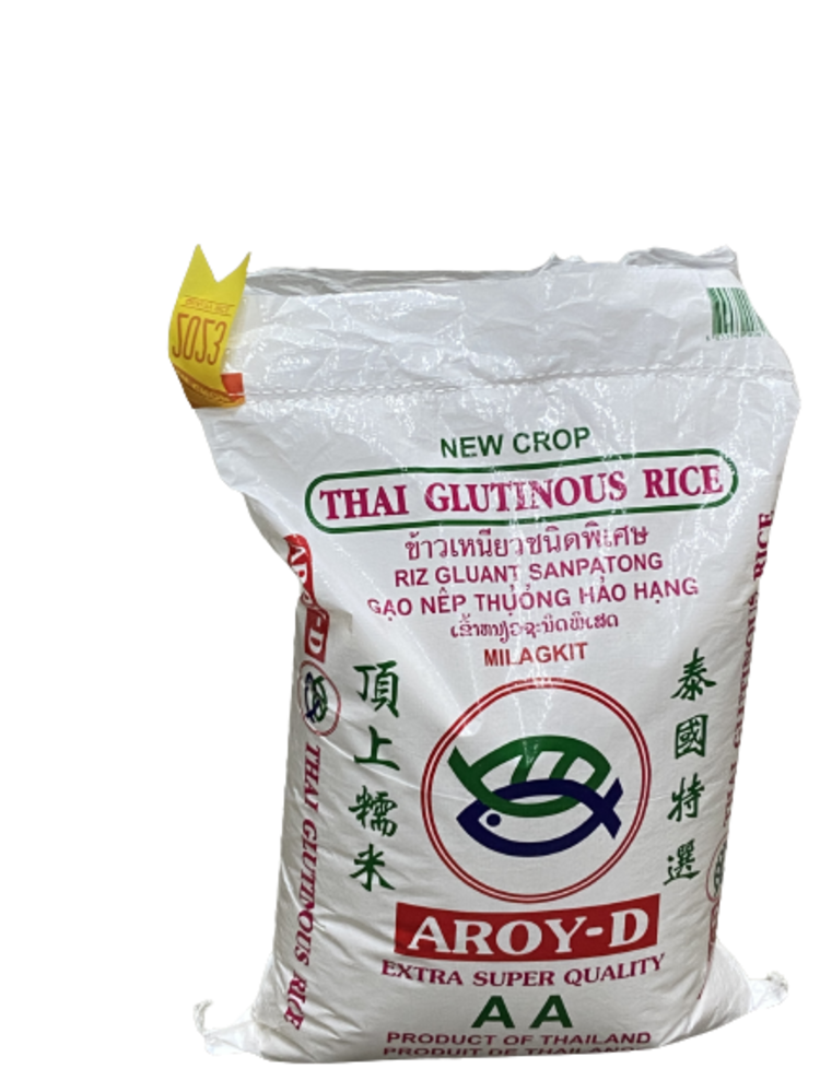 Aroy-D Thai Glutinous Rice AA 20 kg | Africa Products Shop