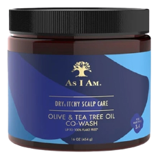 As I Am Dry Itchy Scalp Care Oliv Tea Tree Oil Dandruff Co-wash 454 g - Africa Products Shop