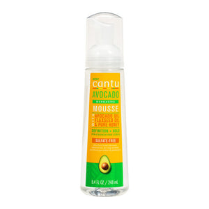 Cantu Avocado Hydrating Styling Mousse 8.4oz - Africa Products Shop