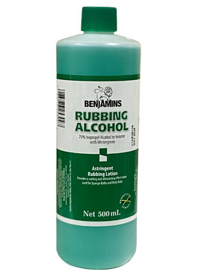Benjamins Rubbing Alcohol Astringent 500 ml - Africa Products Shop