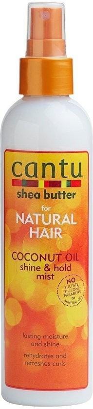 Cantu Natural Hair Coconut Oil Shin and Hold Mist 249 m - Africa Products Shop