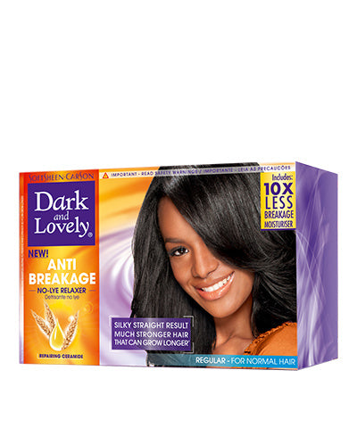 Dark and Lovely Anti-Breakage Hair Relaxer Kit Regular