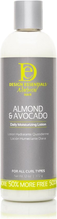 Design Essentails Almond & Avocado Daily Moisturizing Lotion 227 g
