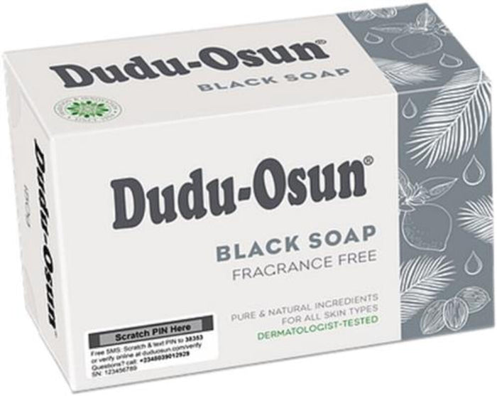 Dudu-Osun African Black Soap Fragrance Free150 g