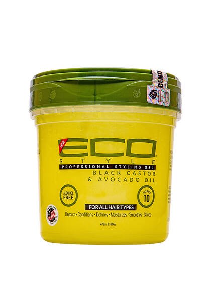 Eco Style Black Castor Oil Avocado Oil 236 ml