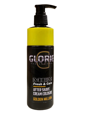 GLORIE MEN AFTERSHAVE FRESH CARE CREAM COLOGNE GOLDEN MILLION 250 ML - Africa Products Shop