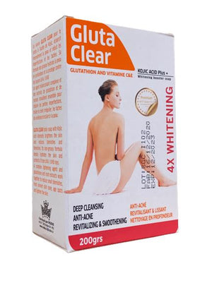 Gluta Clear Whitening Soap 200 g - Africa Products Shop