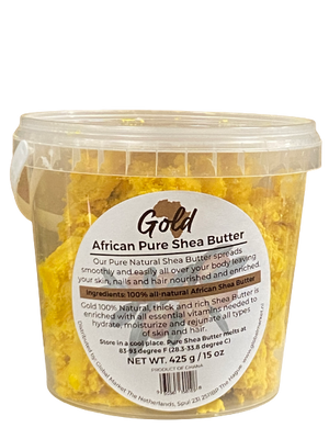 Gold Pure African Pure Shea Butter 425 g - Africa Products Shop