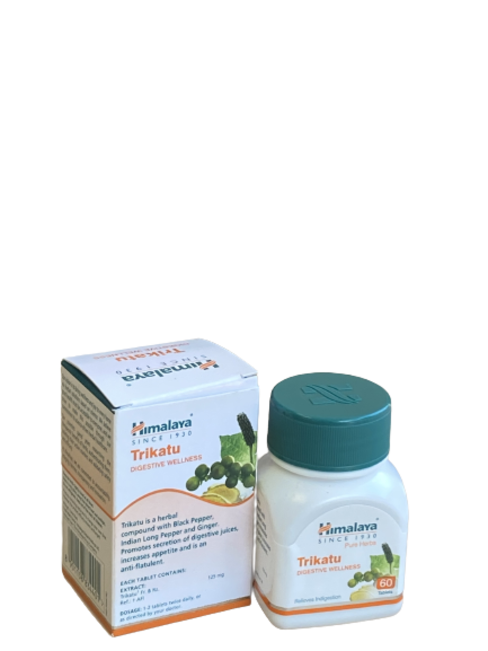 Himalaya Pure Herbs Trikatu Digestive Wellness 60 tablets - Africa Products Shop