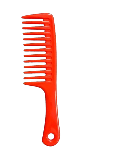 B.S. Human Hair Shampooing Red Comb