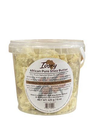 Ivory Pure Shea Butter 425g - Africa Products Shop