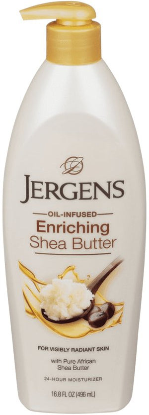 Jergens Enriched Shea Butter Moisturizer Body Lotion 621 ml - Africa Products Shop