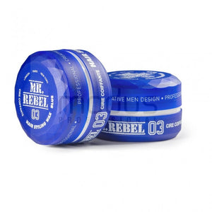 Mr. Rebel 03 Hair Styling Wax Blue 150 ml - Africa Products Shop
