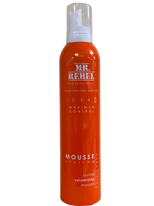 Mr. Rebel Maximum Control 5 Styling Volumizing Mousse 250 ml - Africa Products Shop
