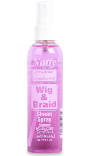 Natty Wig and Braid Sheen Spray 4 oz - Africa Products Shop