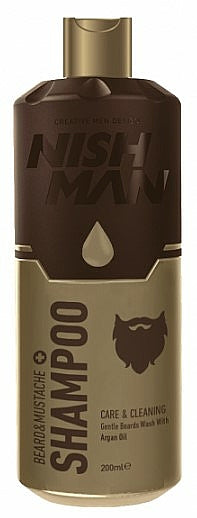 Nishman Beard and Moustache Shampoo 200 ml - Africa Products Shop