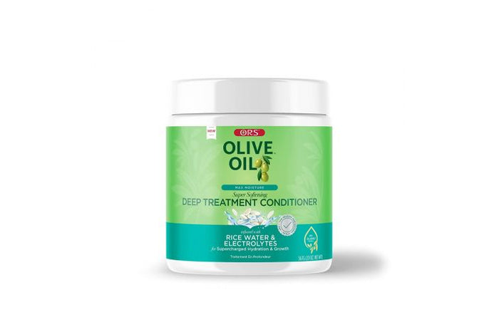 ORS Olive Oil Max Moisture Rice Water & Electrolytes Deep Treatment Conditioner 567 g