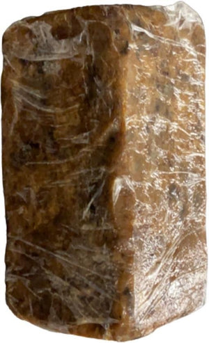 Pure African Black Soap 200 g (Originele traditionele verpakking). - Africa Products Shop