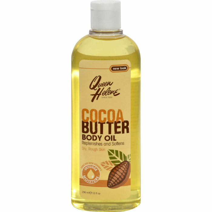 Queen Helene Natural Moisturizing Cocoa Butter Bath and Shower Body Oil 296 ml