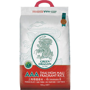 Rijst producten - Dragon Green Pandan Perfumed Rice 10 kg - Africa Products Shop