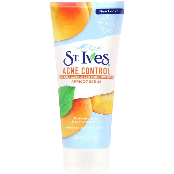 ST. Ives Acne Control Apricot Scrub (Tube) 170 G