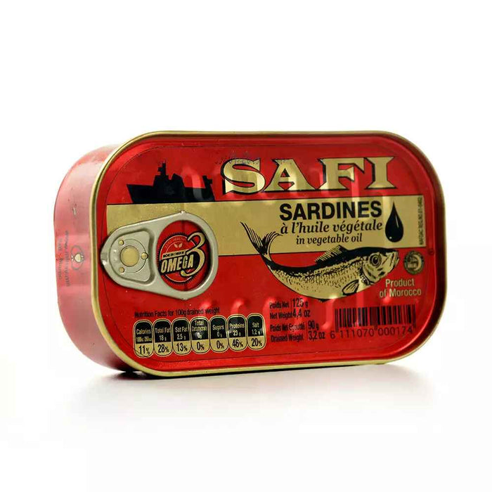 Safi Sardines With Vegetable Oil 125 g