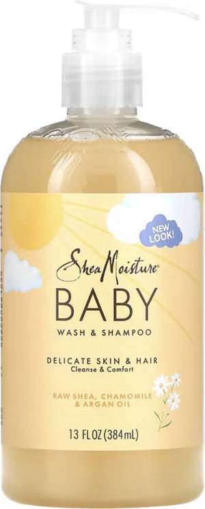 Shea Moistue Baby Wash and Shampoo 384 ml - Africa Products Shop